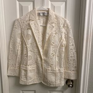 Trunk Turk White Lace Jacket